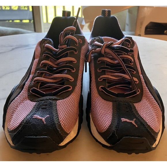 Puma 181376-11 Women's Cell Running Sneakers Shoes Pink & Gray Size 8 EUC - Picture 2 of 9